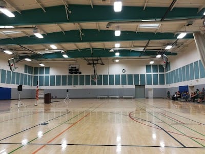 A pickleball court at East Valley Community Center.