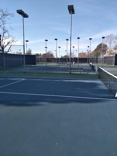 A pickleball court at North Lake Tennis Club.