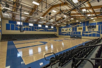 A pickleball court at Bear River Recreation.