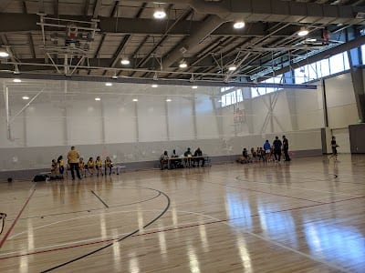 A pickleball court at Rancho Cucamonga Sports Center.
