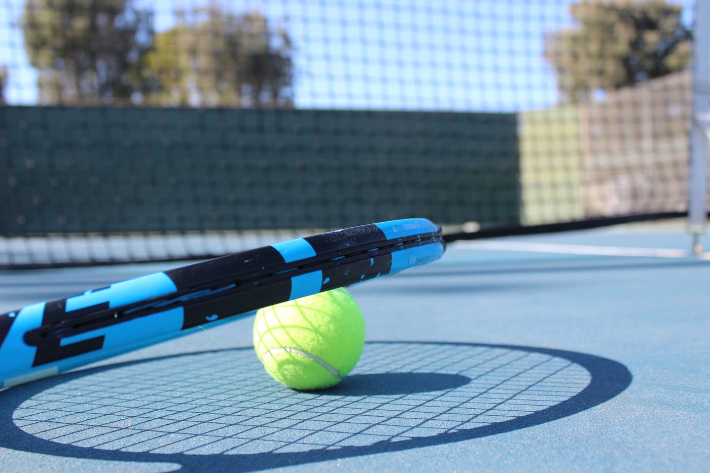 A pickleball court at Seal Beach Tennis & Pickleball Center.