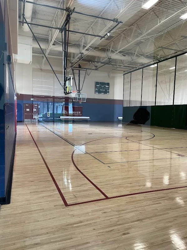 A pickleball court at Green Valley Ranch Recreation Center.