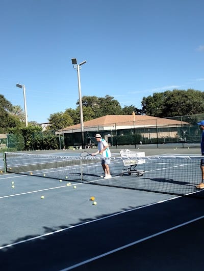 A pickleball court at Nancy Hanson Recreation Complex.