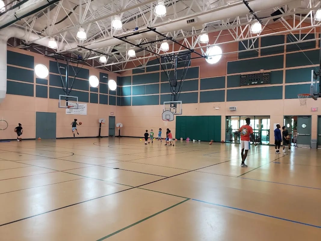 A pickleball court at West Boynton Recreation Center.