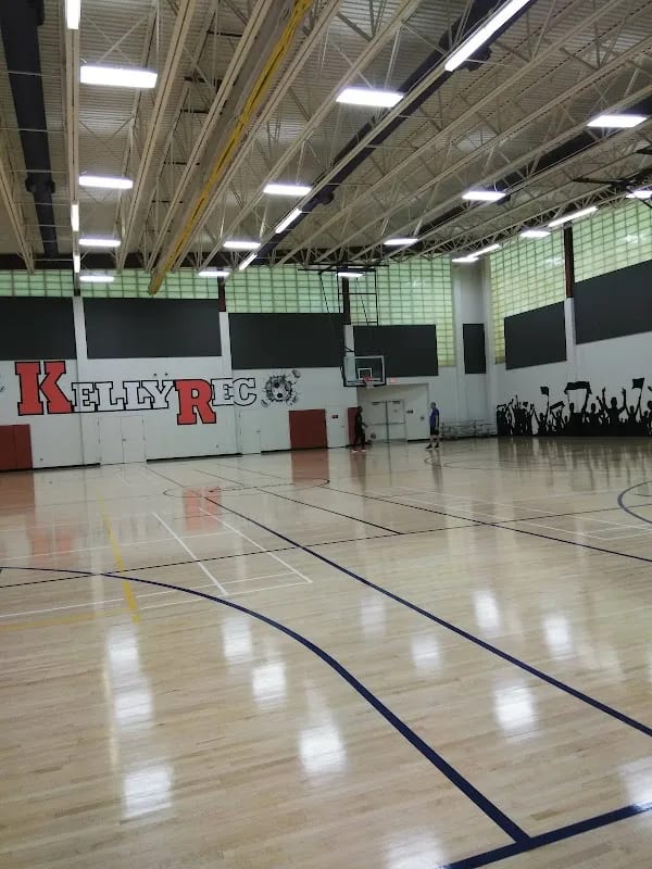 A pickleball court at Kelly Recreation Complex.