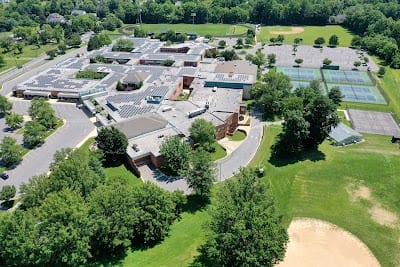 A pickleball court at Sherwood.