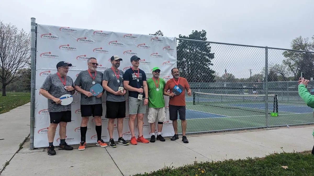 Pickleball at Peterson Park Pickleball Courts.