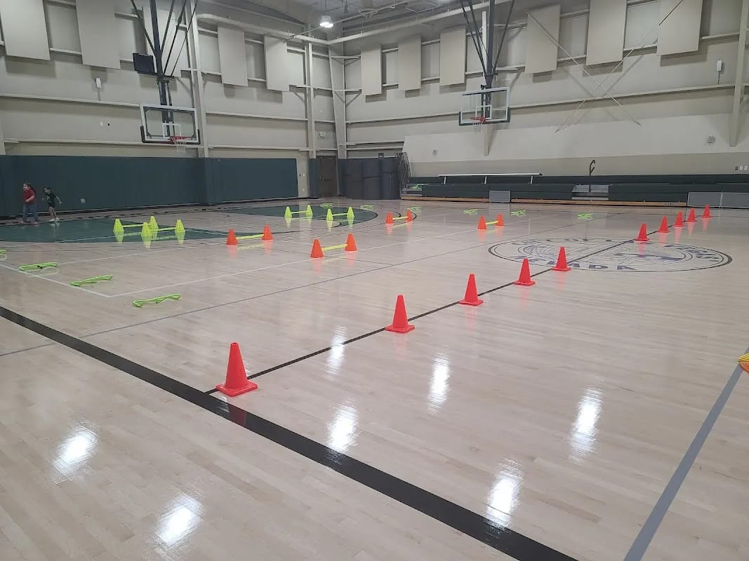 A pickleball court at City Of Las Vegas Mirabella Community Cntr.