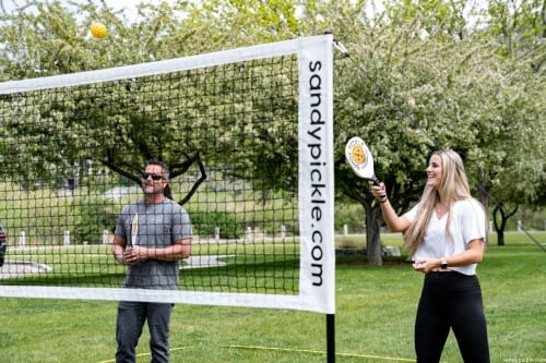 Pickleball at The Sandy Pickle.