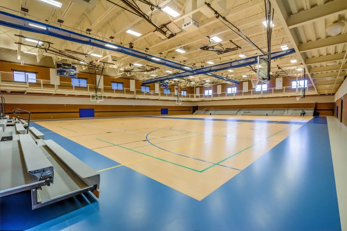 A pickleball court at Pleasant Grove Recreation Center.