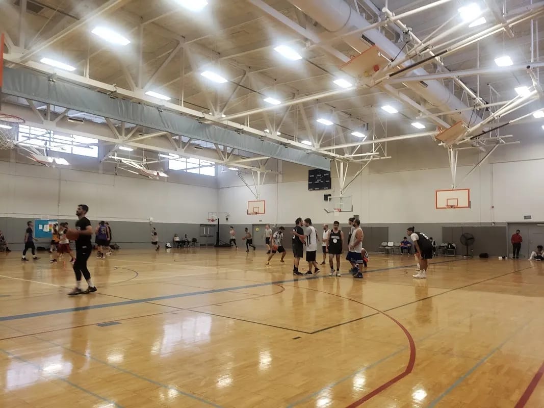 A pickleball court at Spartan Recreation Center.